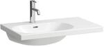 Laufen - Lua Waschtisch, Ohne Hahnloch, Ohne &Uuml;berlauf, 750x460mm,