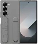 Samsung Silicone Stand Case Mit Strap F&uuml;r Galaxy Fold6, Grau