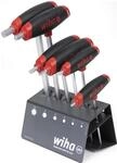 Stiftschl&uuml;ssel Mit Quergriff Set Comfortgrip Sechskant 7-tlg. Mit Seitenabtrieb,