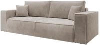 Selsey Farese 3-sitzer Schlafsofa Mit Bettzeugbeh&auml;lter 257 Cm In Beige