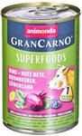 Animonda Grancarno Hundenassfutter Adult Superfoods Getreidefrei 400 G Rind