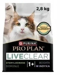 Purina Pro Plan Liveclear Sterilisierter Truthahn 2,8 Kg