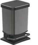 Treteimer Paso 20 L Graphit M&uuml;lleimer Abfalleimer - Rotho
