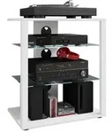 Ebuy24 - Hifi M&ouml;bel Rack Alu Glas Phono Folas