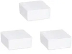 Raumentfeuchter Cube Nachf&uuml;ller 1000 G Mit Orangenduf, 3er Set, 3er Set, Wei&szlig;,