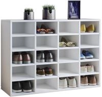 Hinsol L Schuhschrank 20 F&auml;cher Wei&szlig;.