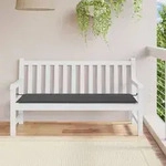 Gartenbank-auflage Anthrazit 150x50x3 Cm Oxford-gewebe Vidaxl