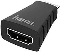 Hama 00200347 Gender Changer F&uuml;r Hdmi Typ C (mini) Hdmi Kabel Schwarz