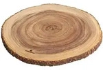 Zassenhaus Servierplatte Akazie Rund 45x2,5cm Schneidebretter