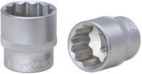 3/8' 12-kant-stecknuss, 9mm