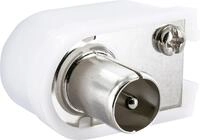 Schwaiger Gmbh - Schwaiger Iec Winkelstecker Wst10 532 Wei&szlig;, 1 Stk. Antennen &