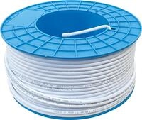Sat Koaxialkabel 110 Db, Wei&szlig; - Rolle 100 M