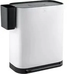 Svita - Mlt2x30 M&uuml;lleimer Treteimer 60l 2 F&auml;cher Mit Deckel Wei&szlig;