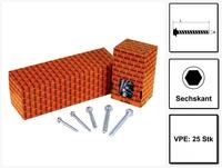 Heco - Multi-monti-plus Ss 10,0x80, Sechskantkopf Mit Scheibe, A2k, 25 St.
