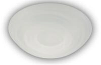 Deckenleuchte / Deckenschale Rund, Glas Alabaster, &Oslash; 35cm
