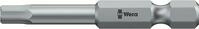 Bit Z&auml;hhart 1/4 Din 3126 E6,3 Innensechskant 6x50mm Wera