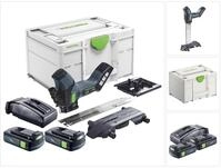Festool Isc 240 Eb-basic Akku D&auml;mmstoffs&auml;ge 18 V 240 Mm + 2x Akku 3,0 Ah +