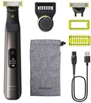 Kabelloser Rasierer-trimmer Philips Oneblade Pro 360 Qp6552/30 Chrome Usb-a
