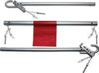 Abschleppstange Sta/metall L1,8xb65xh53mm G.4,26kg Silber - 10481