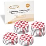 20x Magnethalterung 70mm F&uuml;r Rauchmelder Feuermelder Magnet-befestigung