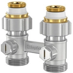 Zweirohr Hahnblock Exclusiv D1/50 3/4' Eurokonus X 1/2' Ag Selbstdichtend...