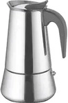 Espressokocher 10 Tassen Edelstahl