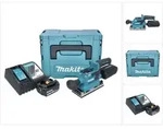 Makita Dbo 382 Rf1j Akku Schwingschleifer 18 V 93 X 185 Mm Brushless + 1x Akku...