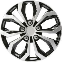 Unitec Radzierblende Daytona 15 Zoll Schwarz/silber Radkappen Radblende