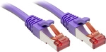 47829 Rj45 Netzwerkkabel, Patchkabel Cat 6 S/ftp 15.00 M Violett Mit...