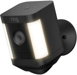 Ring - Spotlight Cam Plus - Battery - Black 8sb1s2-beu0 Wlan Ip &Uuml;berwachungskamera