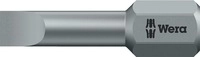 5056203001 Bit 800/1 Tz F&uuml;r Schlitzschrauben 4 Mm L&auml;nge 25 Mm 1/4 Zoll C6,3 - Wera
