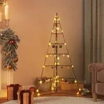 Vidaxl Metall-weihnachtsbaum F&uuml;r Dekorationen Schwarz 140 Cm