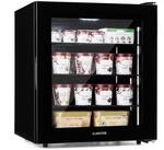 Iceage 88 Gefrierschrank 88 Liter Eek E 3 Etagen Thermostat Glasfront - Klarstein