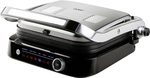 Domo - Genius Elektro Kontaktgrill Antihaftbeschichtung, Mit Display Edelstahl,