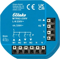 Eltako - Motor-trennrelais Mtr62-230v