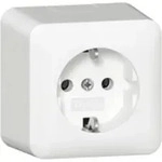 Gira Schuko-steckd.+montagepl. 444013
