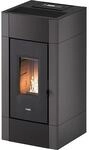 Cadel Pelletofen Cristal 9 Metall Anthrazit 8,5 Kw Pellet Air Kamin Kaminofen
