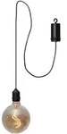 Led H&auml;ngeleuchte Bowl Batterie Timer Outdoor Bernsteinfarben &Oslash; 125