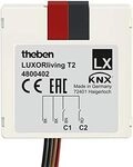 Luxorliving T2 2-fach Bin&auml;reingang-tasterschnittstelle, Wei&szlig; - Theben