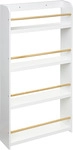 Kinderb&uuml;cherregal Mit 4 Regalb&ouml;den - Wei&szlig; H. 118 Cm Atmosphera Cr&eacute;ateur