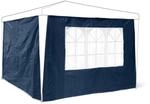 Pavillon-seitenteile 2er Set, 3x3m, Fenster, Klettverschluss, Wind-/sichtschutz, F&uuml;r