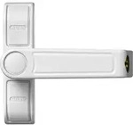 Abus Fenster-zusatzsicherung 2410w Wei&szlig; Gleichschl. Al0125