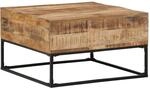 Couchtisch 68x68x41 Cm Raues Mangoholz Vidaxl