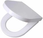 Toilettensitz Memphis Absenkautomatik Duroplast Wei&szlig; 252930646 Tiger