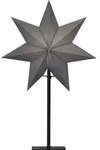 Standstern 'ozen', Ohne Lochung, Grau, E14, 55 Cm