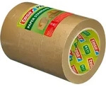 Packband Klebeband Eco Paketband Kleberolle Aus Papier 3er Pack 50 M : 50 Mm - Braun