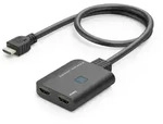 Hama 4k Hdmi-splitter 1 In 2 Out, 30hz, Schwarz