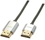 Lindy 41678 Hdmi-kabel 3 M Hdmi Typ A (standard) Hdmi Typ D (mikrofon) Schwarz,