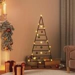 Vidaxl Metal Christmas Tree For Decoration Black 125 Cm