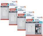 Tesa - 4x Klebenagel F&uuml;r Tapeten Und Putz 0,5kg Im 4er Pack - Selbstklebende...